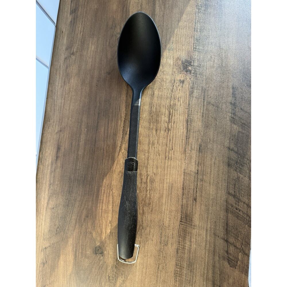 Revere Ware Plastic Black Serving Spoon